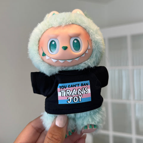 You can't ban Trans Joy Labubu Shirt