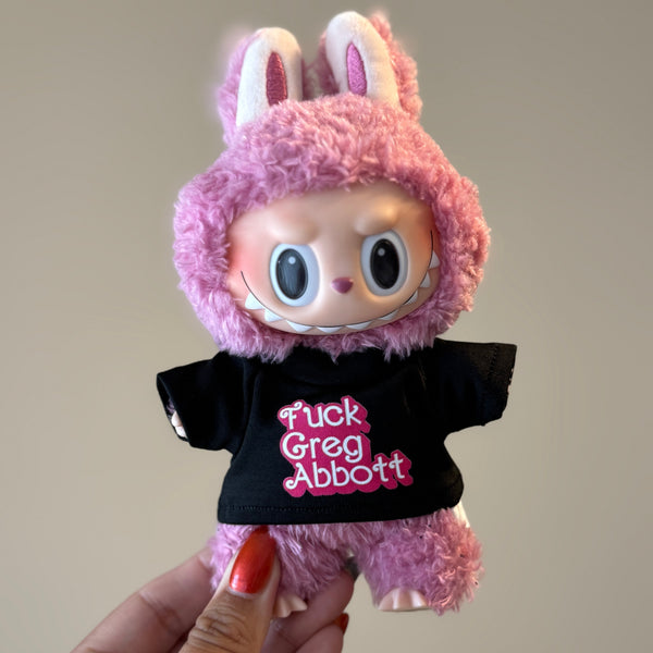 Fck Greg Abbott Labubu Shirt