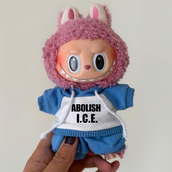 Blue Labubu Hoodie and Pant Set (Choose your design)