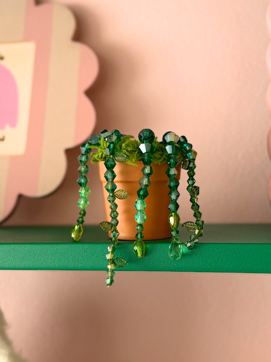 Beaded String of Pearls