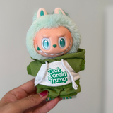 Green  Labubu Hoodie and Pant Set (Choose your design)