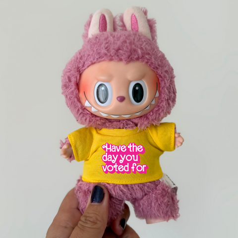 Yellow Labubu T-Shirt (Choose your design)